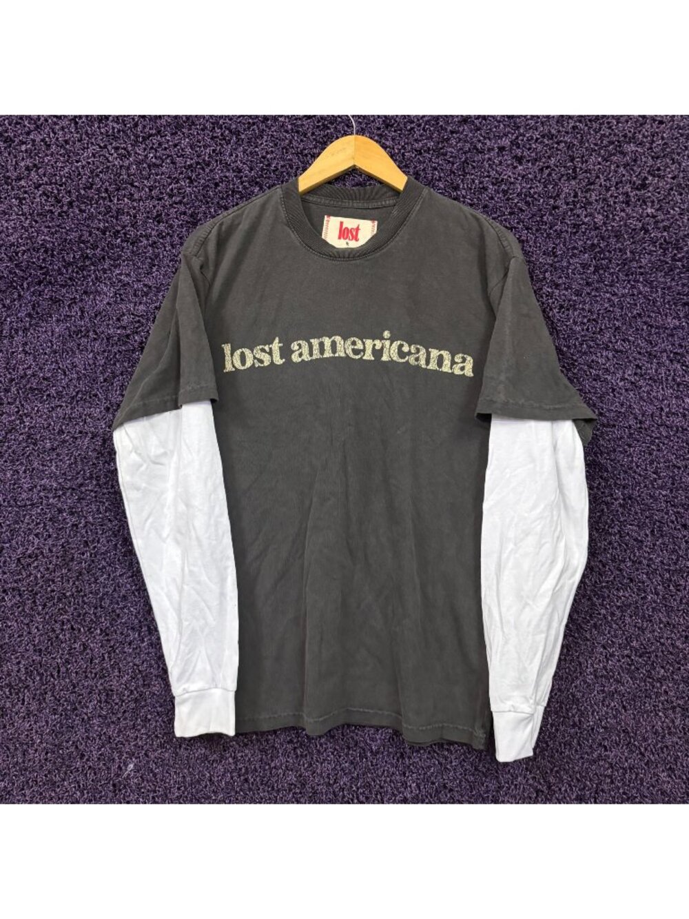 Machine Gun Kelly Lost Americana Layered L/S Shirt Size Medium